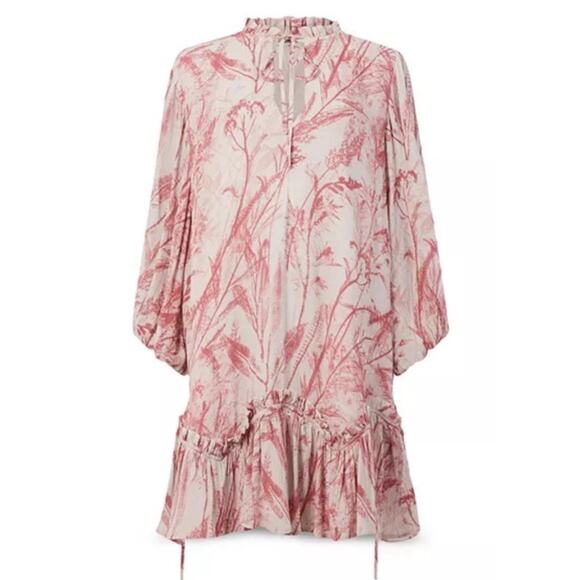 ALLSAINTS Arieta Grasmere Dress Size 8 - Picture 5 of 11